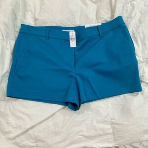 LOFT Blue Bermuda Shorts Modern Minimalist Design